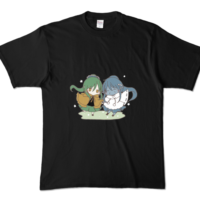 カラーTシャツ - XL - ブラック (濃色)