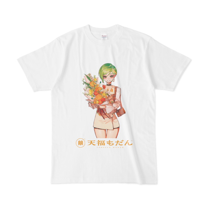 眼鏡無Tシャツ - L - 白