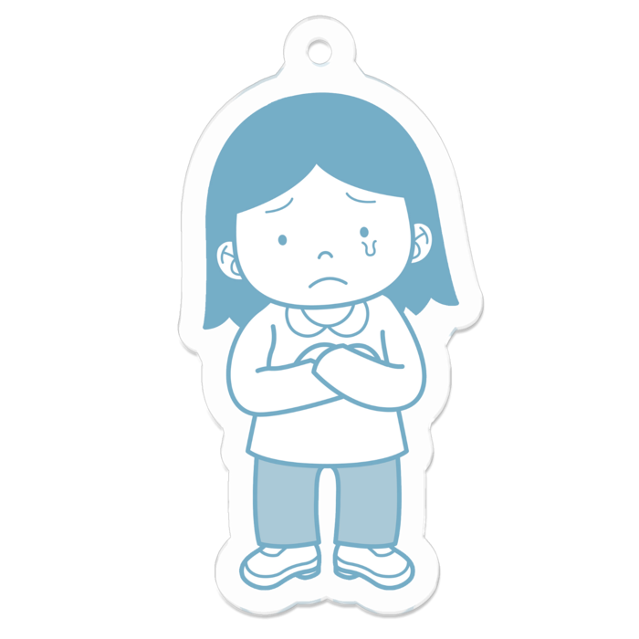 アクリルキーホルダー - 50 x 50 (mm)