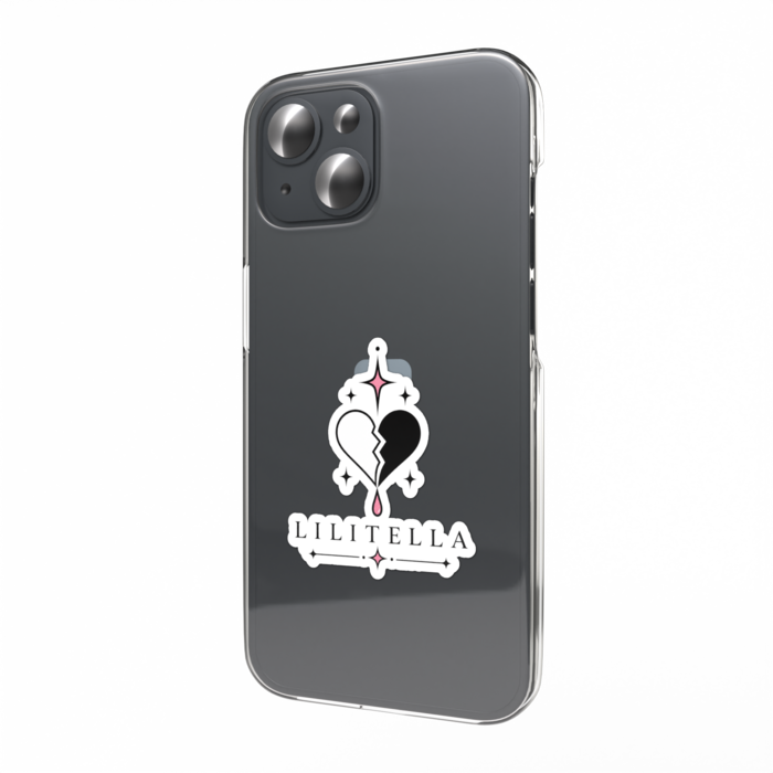  LILITH HEART｜スマホケースに挟める病みかわハートステッカー【LILITH COLLECTION】- W55 × H91mm 以内