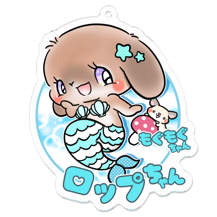 アクリルキーホルダー - 70 x 70 (mm)