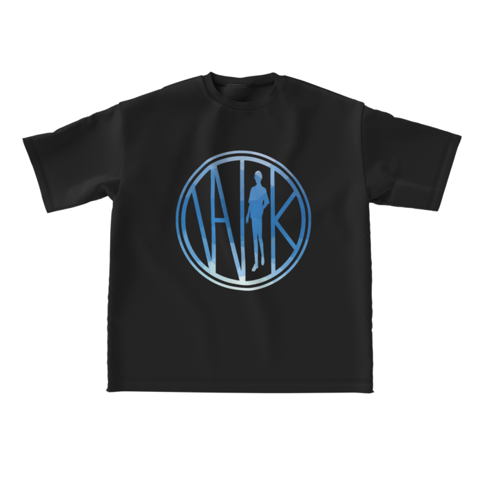 ビッグシルエットTシャツ - ブラック - L