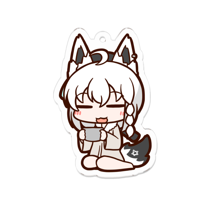 アクリルキーホルダー - 70 x 70 (mm)