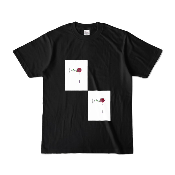 カラーTシャツ - S - ブラック (濃色)