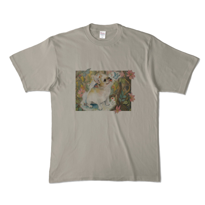 カラーTシャツ - XL - シルバーグレー (淡色)
