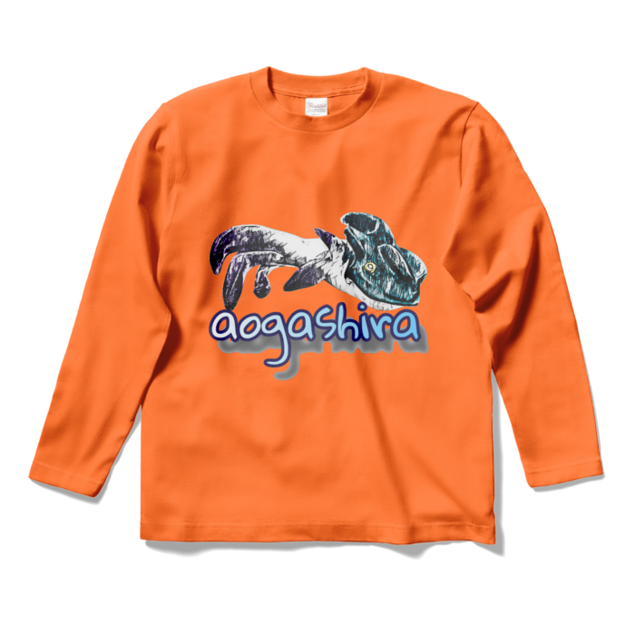 ロングスリーブTシャツ - S - オレンジ