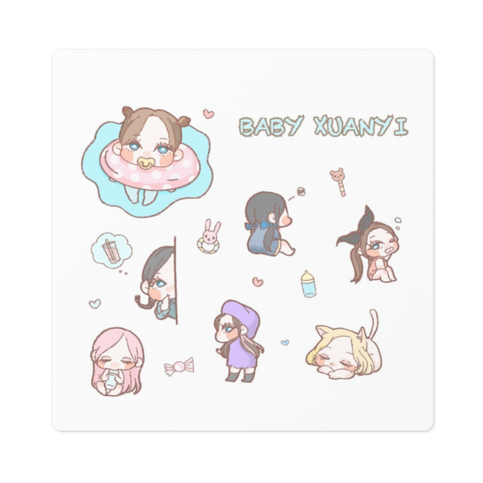 ステッカー - 100 x 100 (mm)