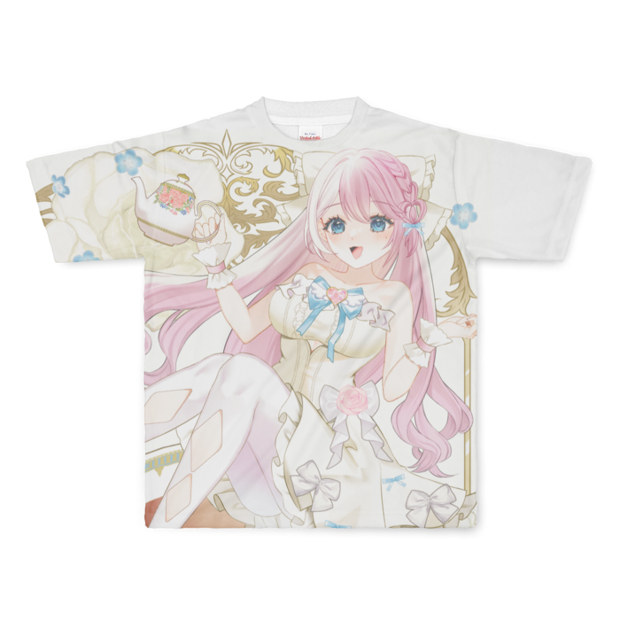 フルグラフィックTシャツ - L - 正面印刷のみ