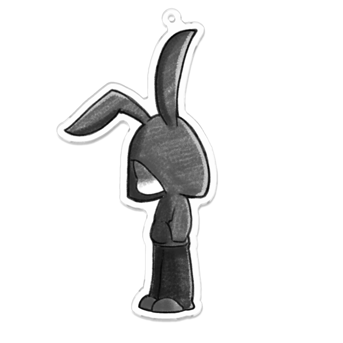 アクリルキーホルダー - 100 x 100 (mm)