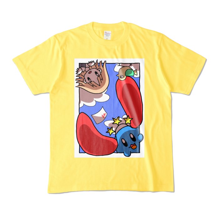 カラーTシャツ - M - イエロー (濃色)