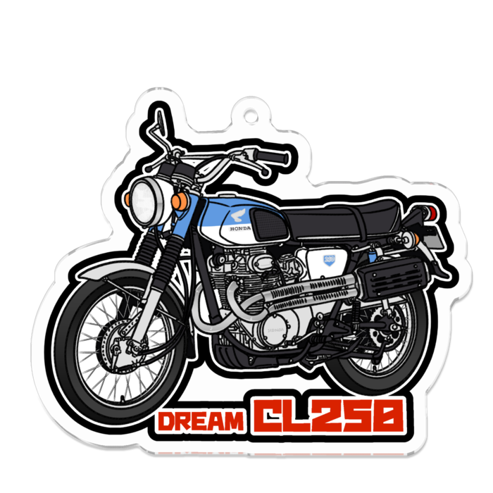 アクリルキーホルダー - 70 x 70 (mm)