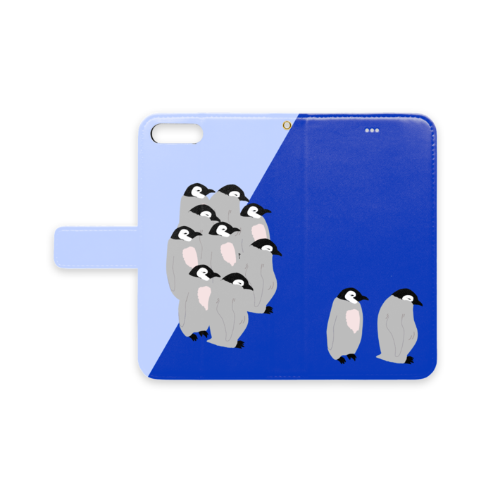 手帳型iPhoneケース - iPhone 8 Plus / 7 Plus - ストラップ穴 あり