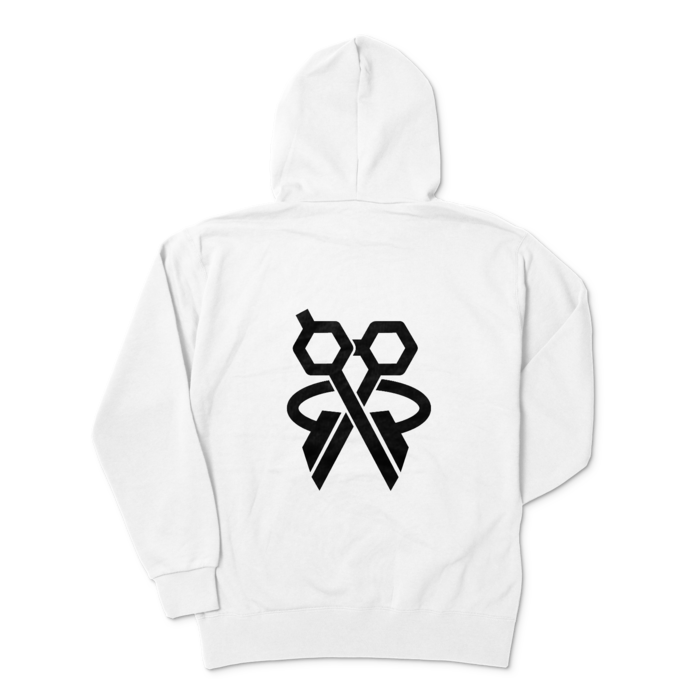 ジップパーカー - XL - ホワイト