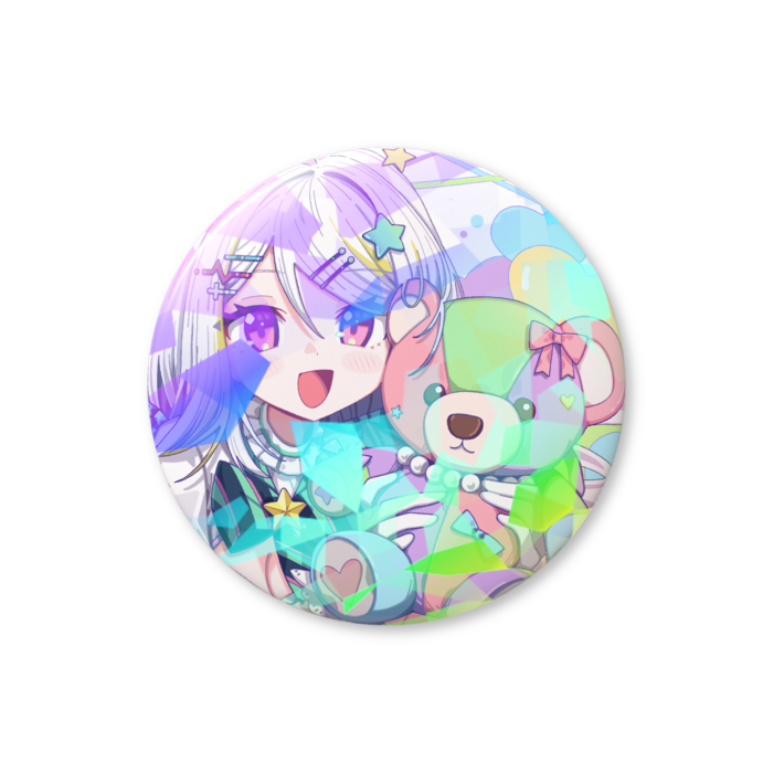 ホログラム缶バッジ - 44mm