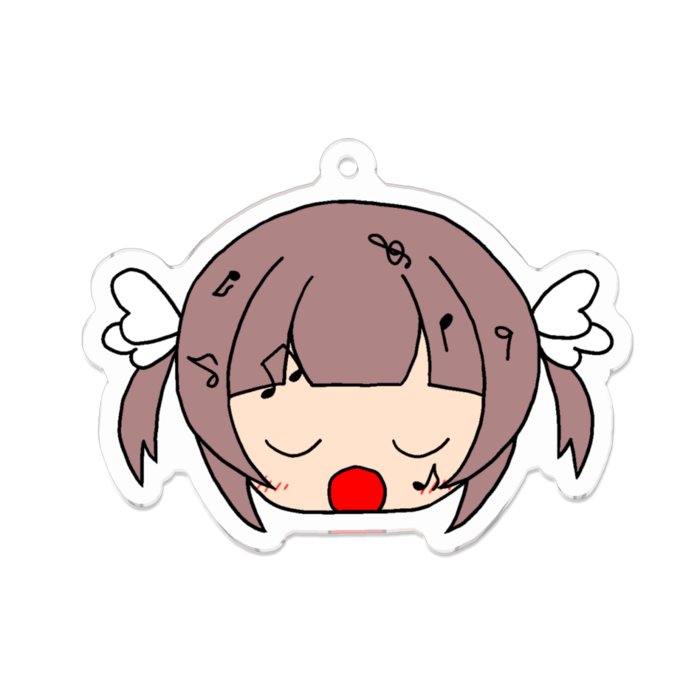 アクリルキーホルダー - 70 x 70 (mm)