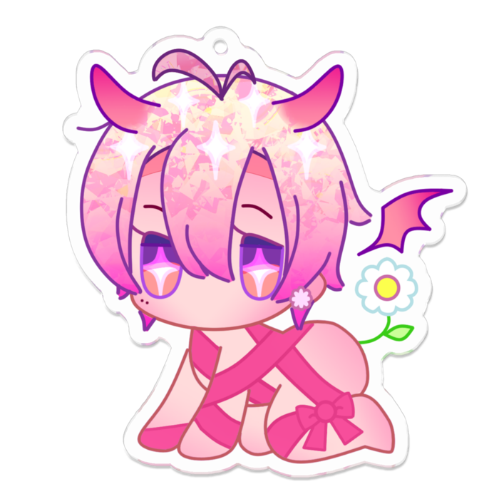 アクリルキーホルダー - 70 x 70 (mm)