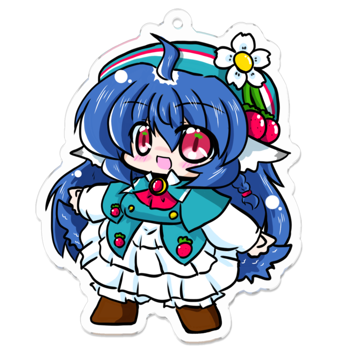 アクリルキーホルダー - 70 x 70 (mm)