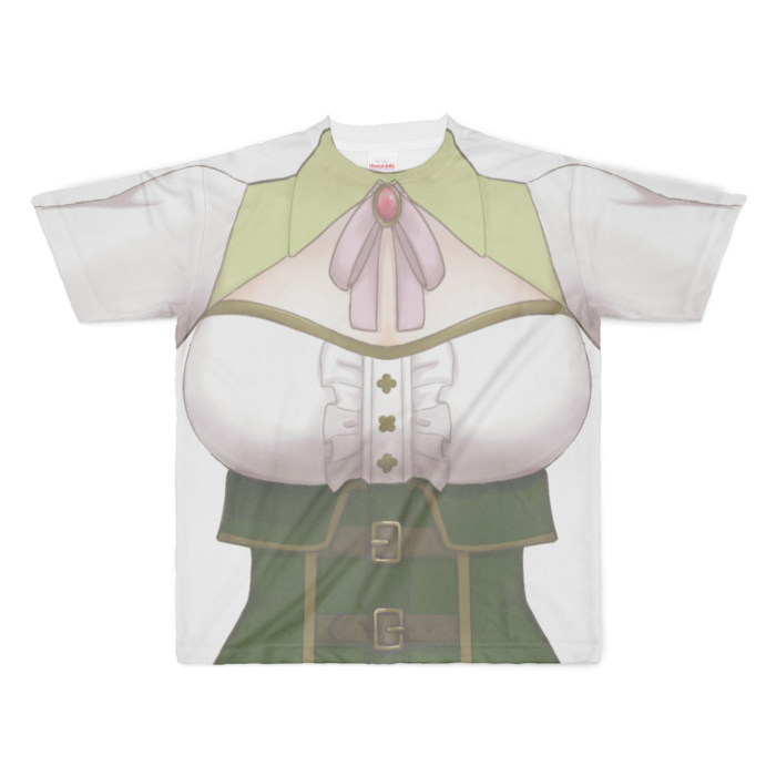 フルグラフィックTシャツ - XL - 正面印刷のみ
