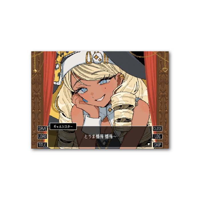 【懺悔室】フォト風カード - 横 - 片面