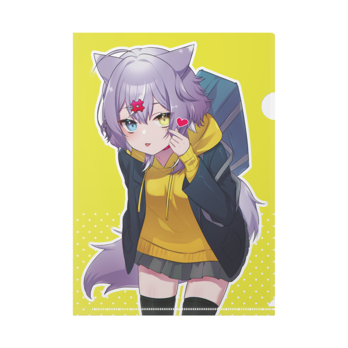 クリアファイル - A4 制服
