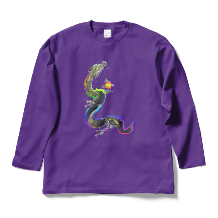 ロングスリーブTシャツ - L - パープル