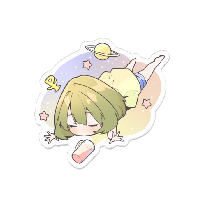 アクリルバッジ - 70 x 70 (mm)