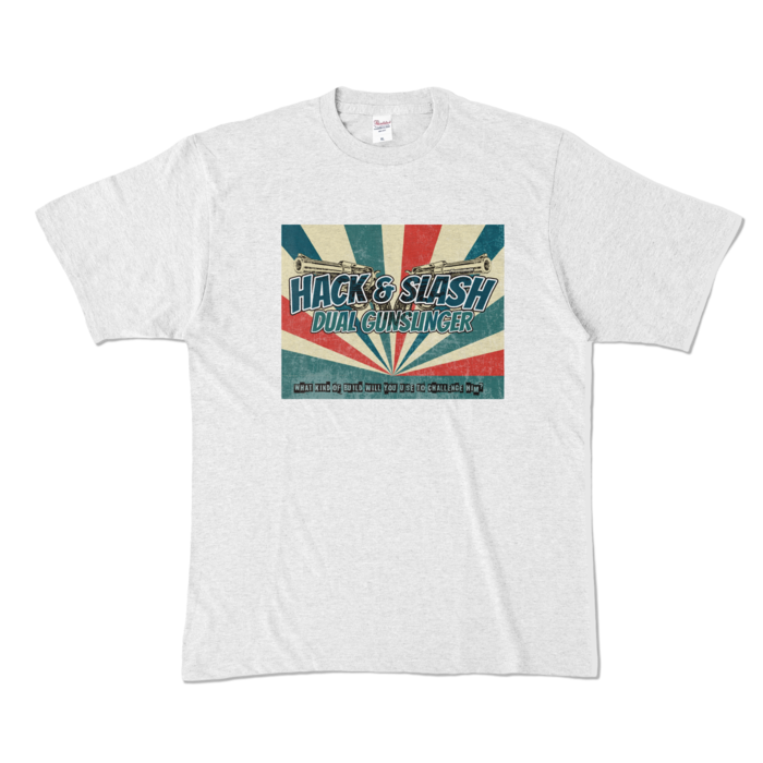 カラーTシャツ - XL - アッシュ 