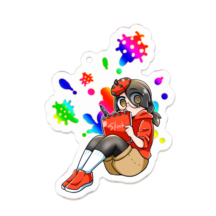 アクリルキーホルダー - 70 x 70 (mm)