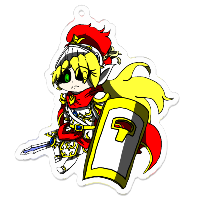 アクリルキーホルダー - 70 x 70 (mm)