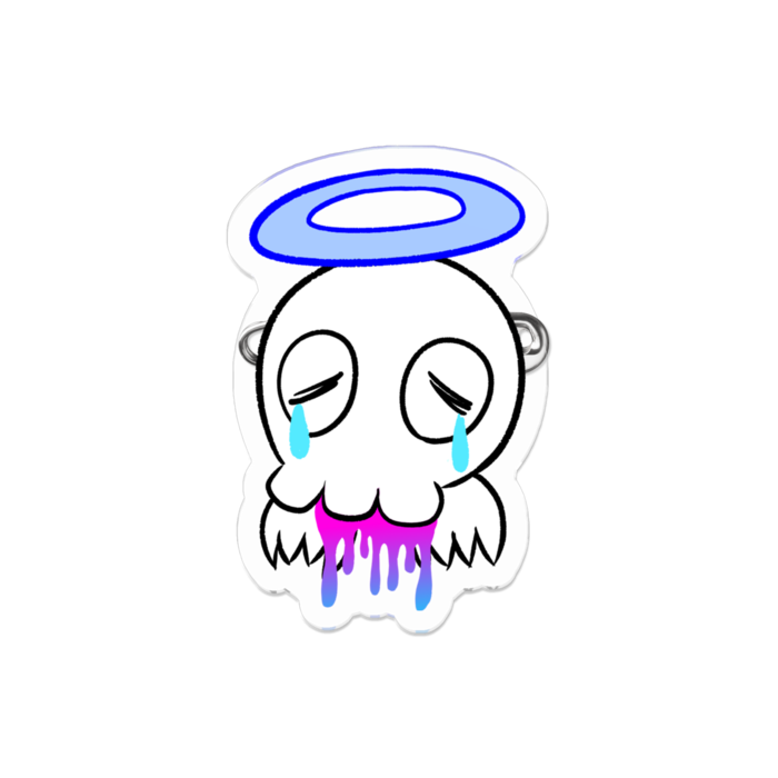 アクリルバッジ - 50 x 50 (mm)