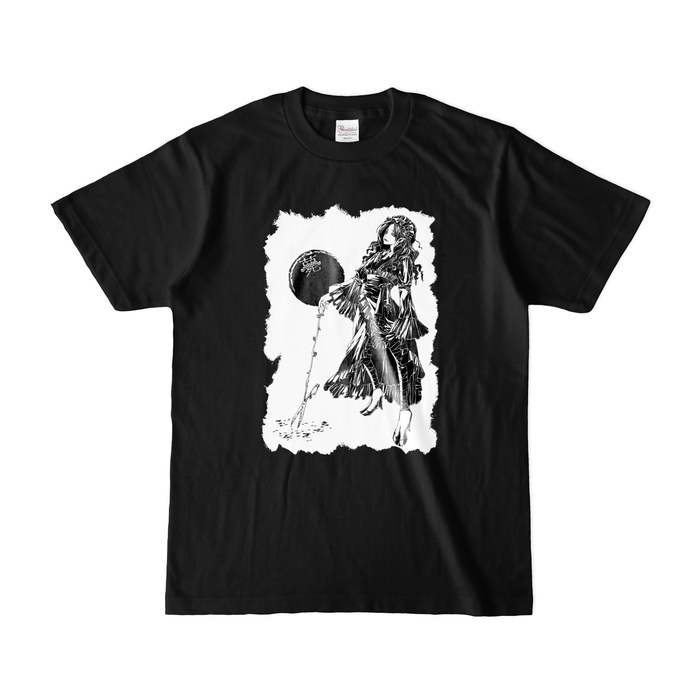 カラーTシャツ(濃色) - S - ブラック