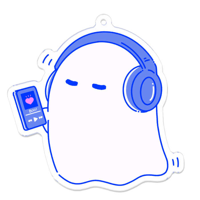ゆらゆらおばけちゃん ヘッドフォン - Moonlight Jelly - BOOTH