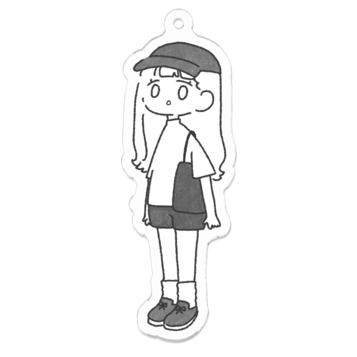アクリルキーホルダー - 70 x 70 (mm)