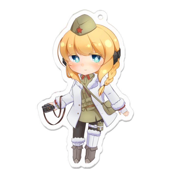 アクリルキーホルダー - 70 x 70 (mm)