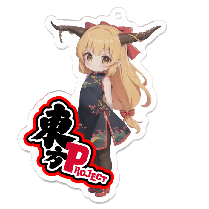 アクリルキーホルダー - 70 x 70 (mm)