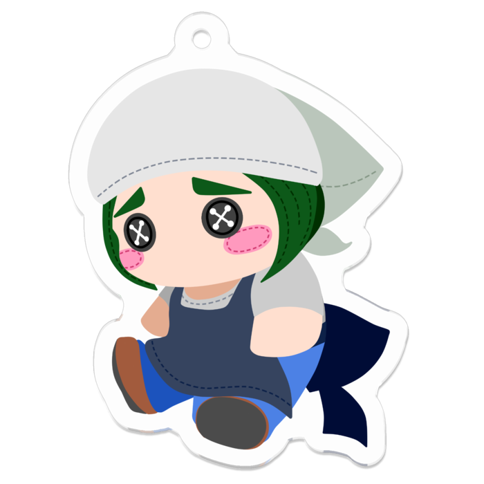 アクリルキーホルダー - 50 x 50 (mm)