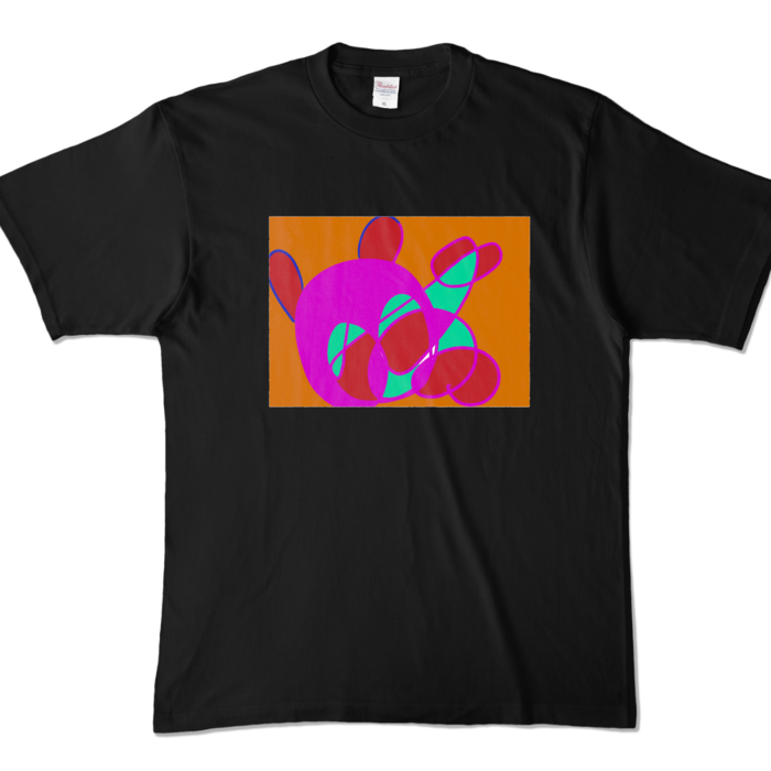 カラーTシャツ - XL - ブラック (濃色)