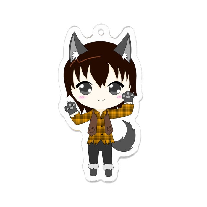 アクリルキーホルダー - 70 x 70 (mm)