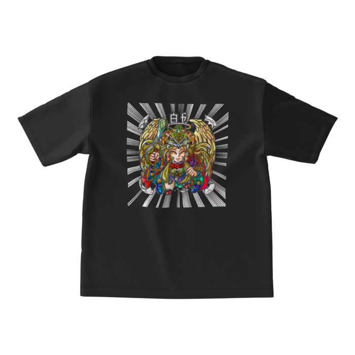 ビッグシルエットTシャツ - M - 両面