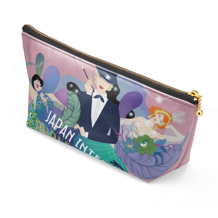 ポーチ - 長さ21.5cm / 高さ10cm - ピンク