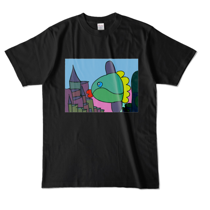 カラーTシャツ - L - ブラック (濃色)