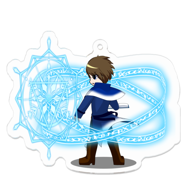 アクリルキーホルダー - 70 x 70 (mm)