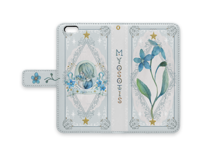 手帳型iPhoneケース - iPhone 6 Plus / 6s Plus - ストラップ穴 あり