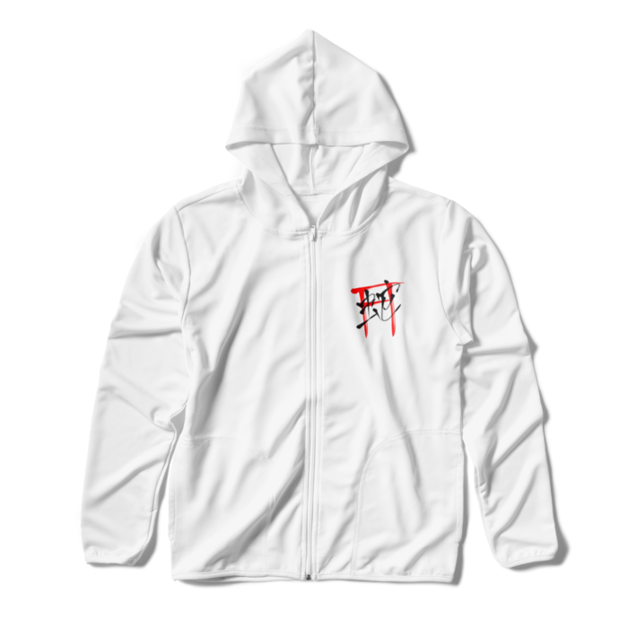 ジップパーカー - S - ホワイト