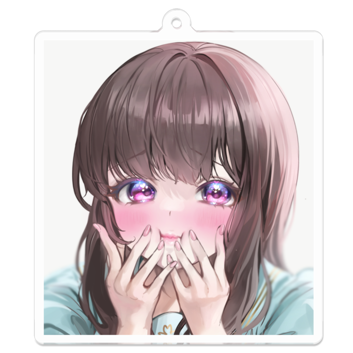 アクリルキーホルダー - 70 x 70 (mm)