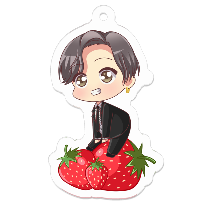 田中樹 アクリルキーホルダー（コーティング） - 50 x 50 (mm)(2)