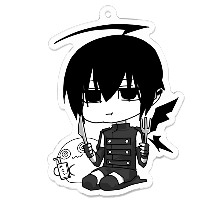 アクリルキーホルダー - 70 x 70 (mm)