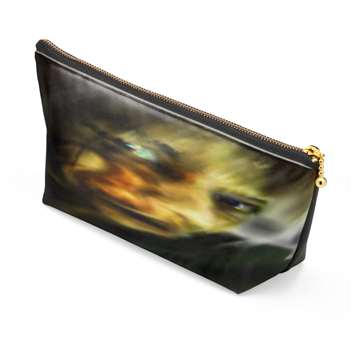 ポーチ - 長さ21.5cm / 高さ10cm - ブラック