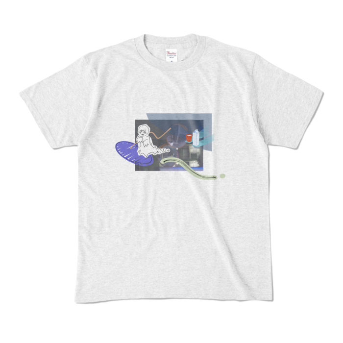 カラーTシャツ - M - アッシュ (淡色)