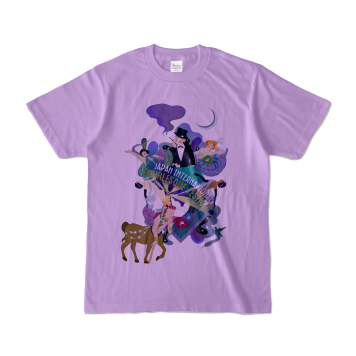 カラーTシャツ - S - ライトパープル (淡色)